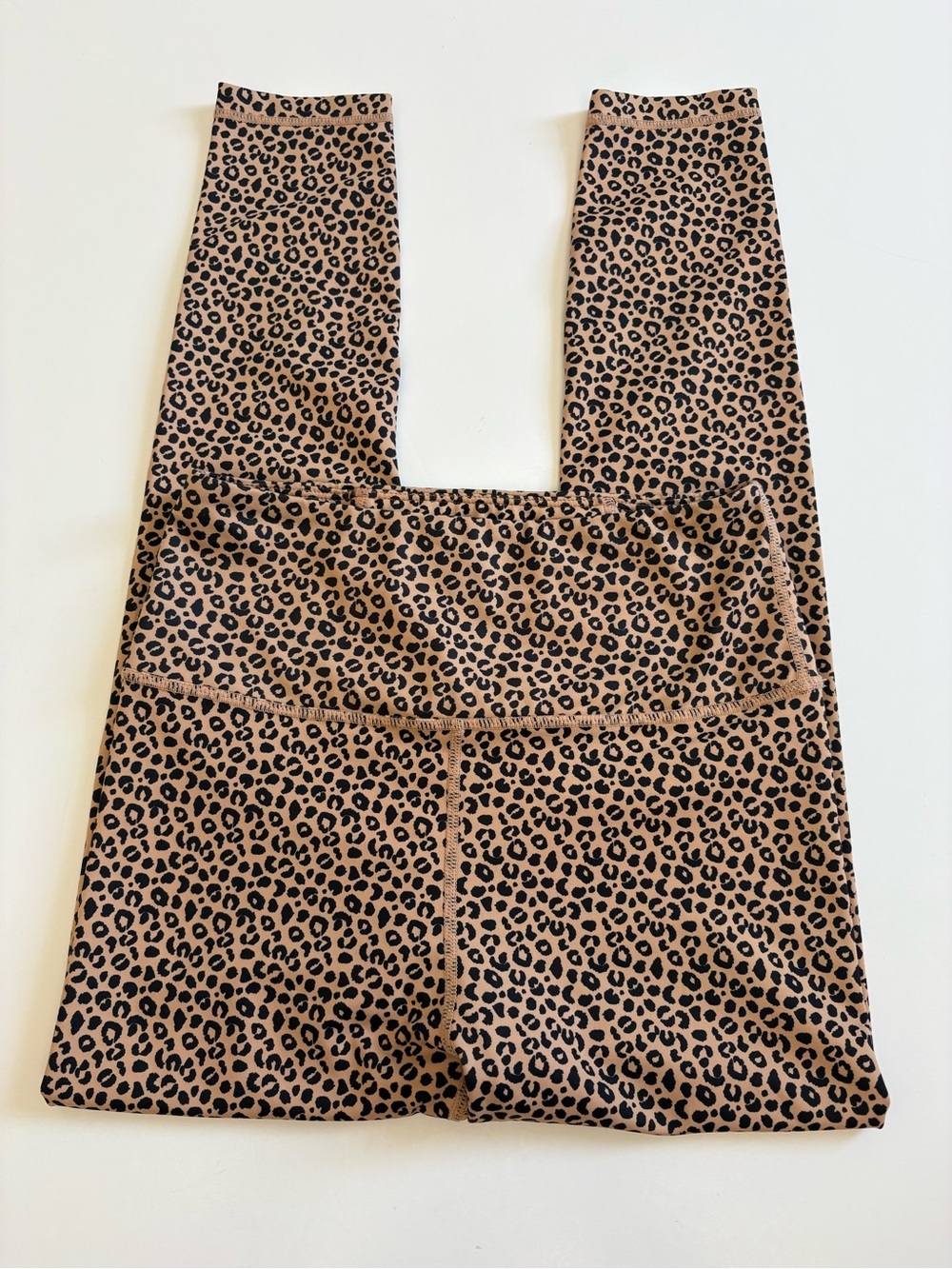Allfenix Brown Cheetah Print Leggings Size Small